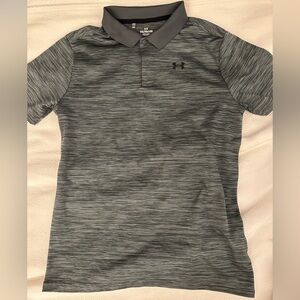 Under Armour Gray Polo Shirt Boy’s Size XL